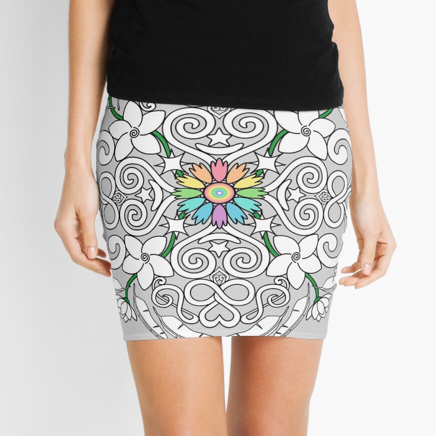 Satya Prema Mandala Mini Skirt