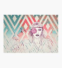 Lollipop Girl Photographic Print