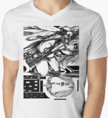 N a g i s a // 2 T-Shirt mit V-Ausschnitt für Männer
