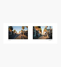 Abbot Kinney Boulevard, Venice, California, USA...narrowed. Fotodruck