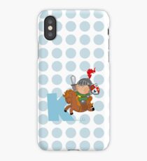 k for knight iPhone Case
