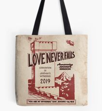 Die Liebe versagt nie (VINTAGE WT) Tote Bag