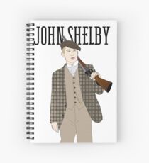Cuaderno de espiral John Shelby ilustración