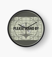 Please stand by Clock