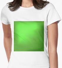 Abstract Spring Green Background Women's Fitted T-Shirt