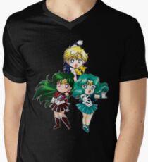 Outer Senshi - Chibi edit. Men's V-Neck T-Shirt