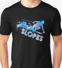 Skiing slopes Unisex T-Shirt