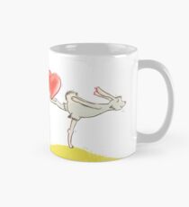 Hase mit Herz Tasse (Standard)