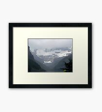 glaciers Framed Print