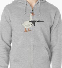 "Goose Bumps" Zipped Hoodie