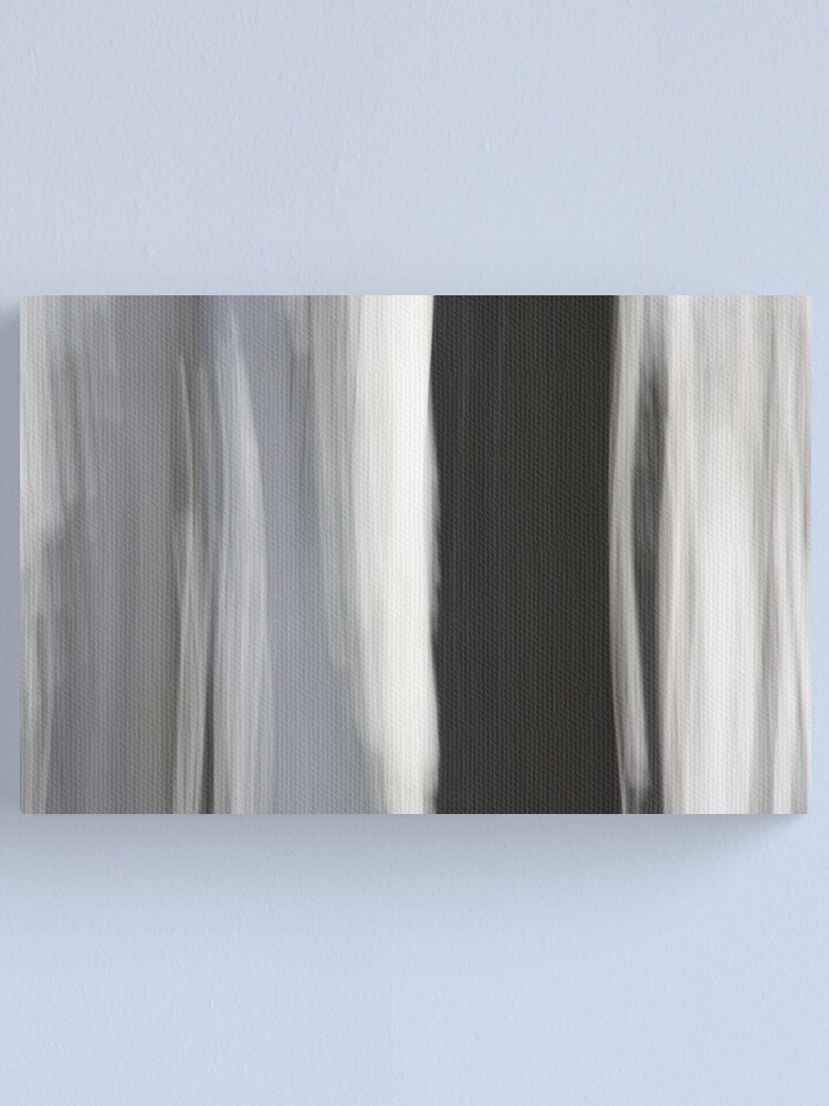 Alternate view of White & Black Trees Canvas Print
