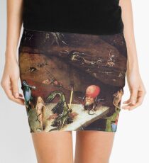 Visions of Hell - Hieronymus Bosch Mini Skirt