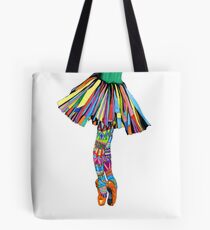 Happy Ballerina Tote Bag