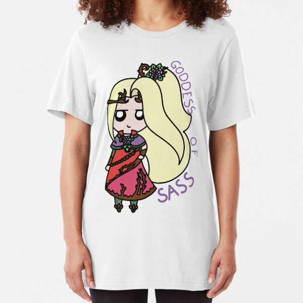 Viridi: Goddess of Sass Slim Fit T-Shirt