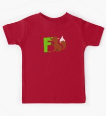 f for fox Kids Tee