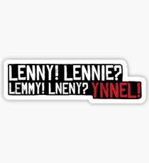 Red Dead Redemption 2 - Lenny Sticker