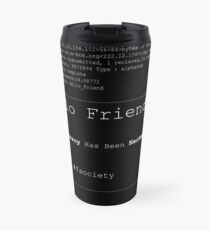 Taza de viaje Hola amigo @ fsociety