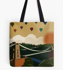 Bristol Travel Poster Tote Bag