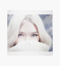 A Woman in Winter Scarf