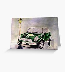 In The Rain Greeting Card