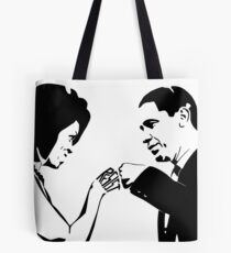 RESIST: Obama Fist Bump Tote Bag
