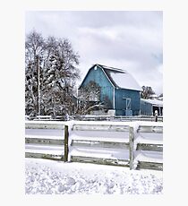 Winter Blues Photographic Print