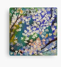 Sakura Oil Painting Canvas Print