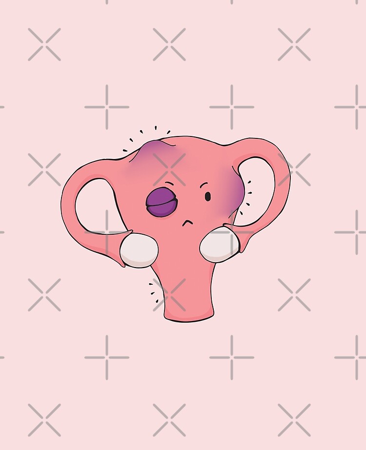 Uterus Series Period Pain Un Oeuf Already Ipad Case Skin By