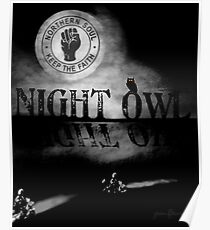 Póster Alma del norte - buho de noche - SCOOTER