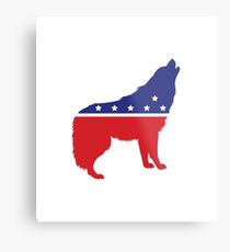 Regulation Wolf Metal Print
