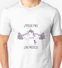 I can't I have gym Unisex T-Shirt