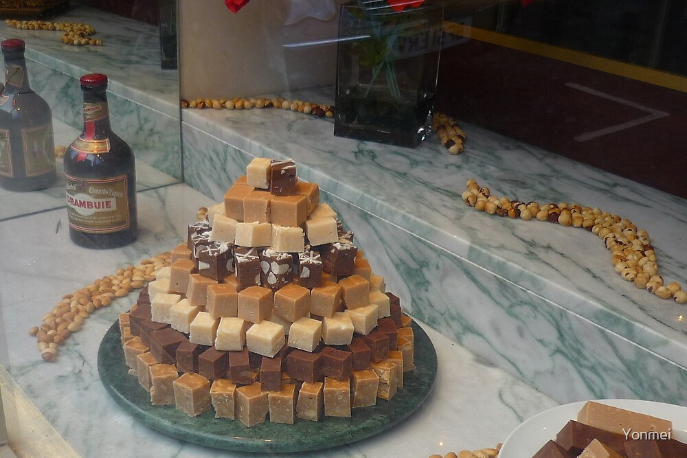 "The Fudge House, Edinburgh" by Yonmei Redbubble