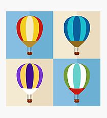 hot air balloon Photographic Print
