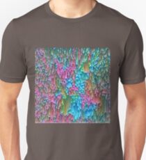 Abstract hidden cat Slim Fit T-Shirt