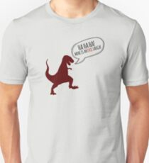 Ha Ha Ha! Mine is an evil laugh! Slim Fit T-Shirt