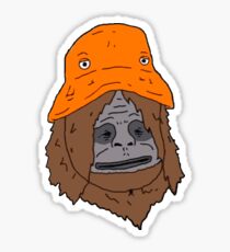 Sassy the Sasquatch Stickers | Redbubble