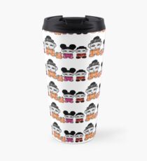 Yum Family: Nom, Jo, Coop & Free O'BABYBOT Toy Robot Travel Mug