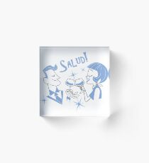 Salud! Acrylic Block