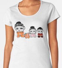 Yum Family: Nom, Jo, Coop & Free O'BABYBOT Toy Robot 2.0 Premium Scoop T-Shirt