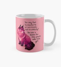 "You are a home for the people who love you" Norwegian Forest Cat Mug