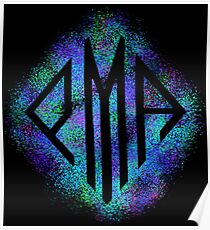 PMA Colorful Paint Splatter Design Poster