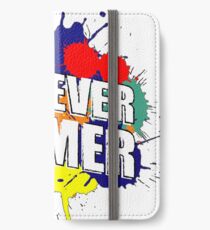 FOREVER GAMER iPhone Wallet/Case/Skin