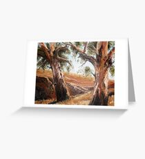 Wheatbelt Gums Greeting Card