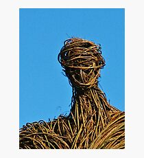 Sir Christopher Lee, RIP ~ Good-bye, Wicker Man Photographic Print