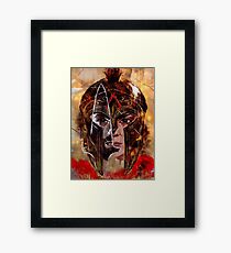 Kassandra and the Lance of Leonidas Framed Print