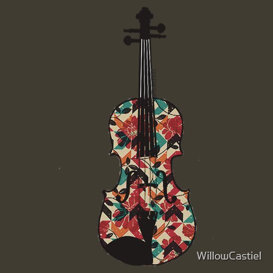 Violin Stickers Redbubble