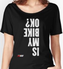 Camiseta ancha para mujer ¿Está bien mi bicicleta?