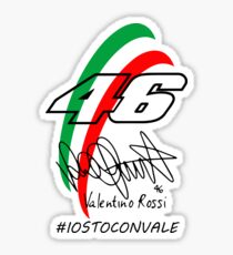 Pegatina Valentino Rossi 46