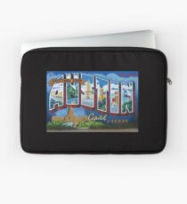 Austin Postcard mural Laptop Sleeve