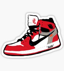 Off-White Jordan 1 Artwork Sticker